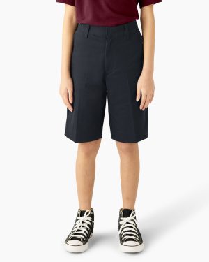Girls' Classic Fit Bermuda Shorts. 4-20