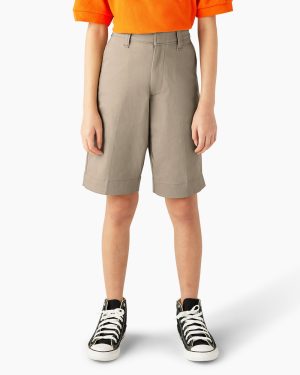 Girls' Classic Fit Bermuda Shorts. 4-20