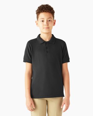 Kids' Piqué Short Sleeve Polo