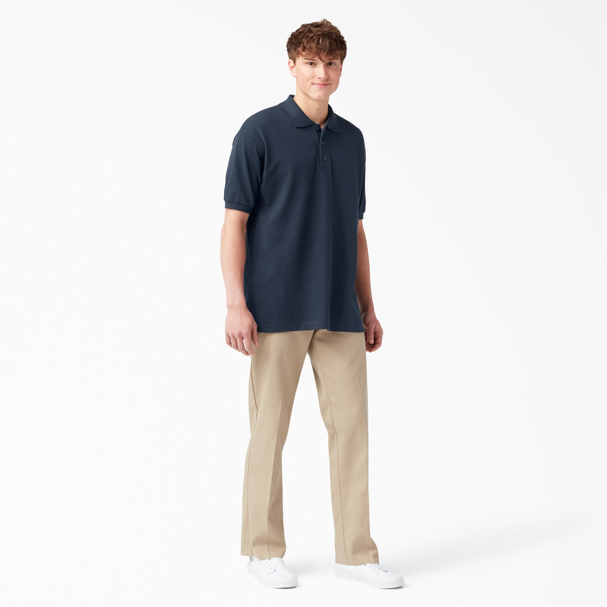 Adult Size Piqué Short Sleeve Polo - Image 4