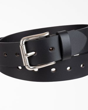 Women's Perforated Leather Belt
